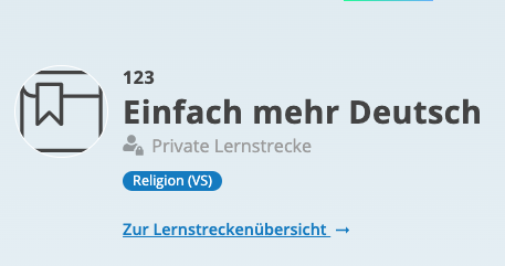 Einfach mehr Deutsch